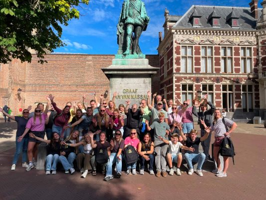 de 2gemeenten uit jirsum die the hunt in utrecht hebben gedaan