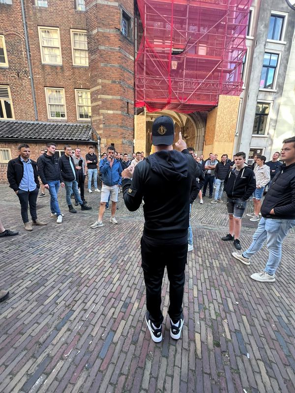 Speluitleg in het centrum van Nijmegen